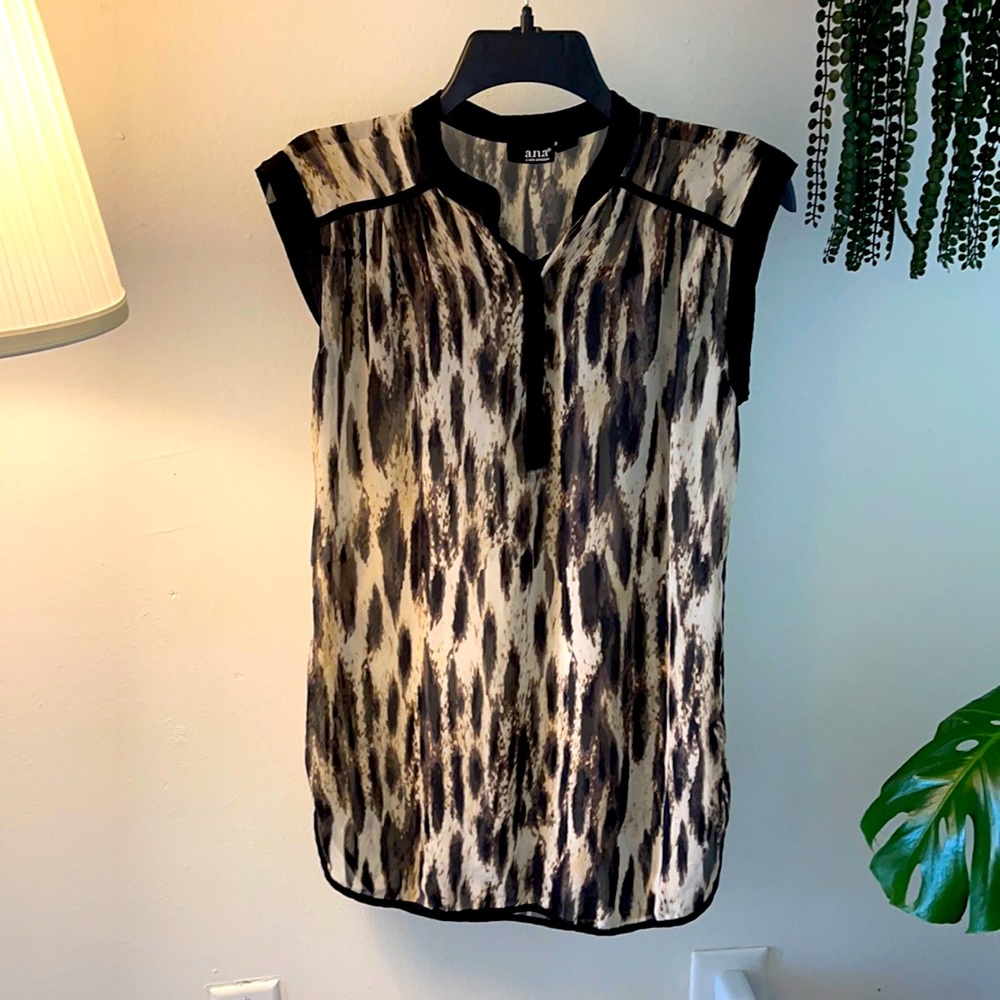Blusa transparente